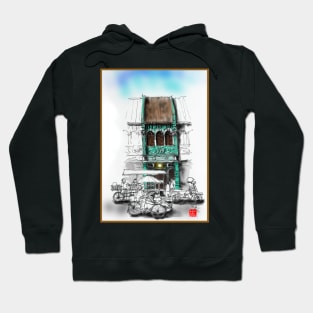 Penang Heritage Shop House In Malaysia Hoodie